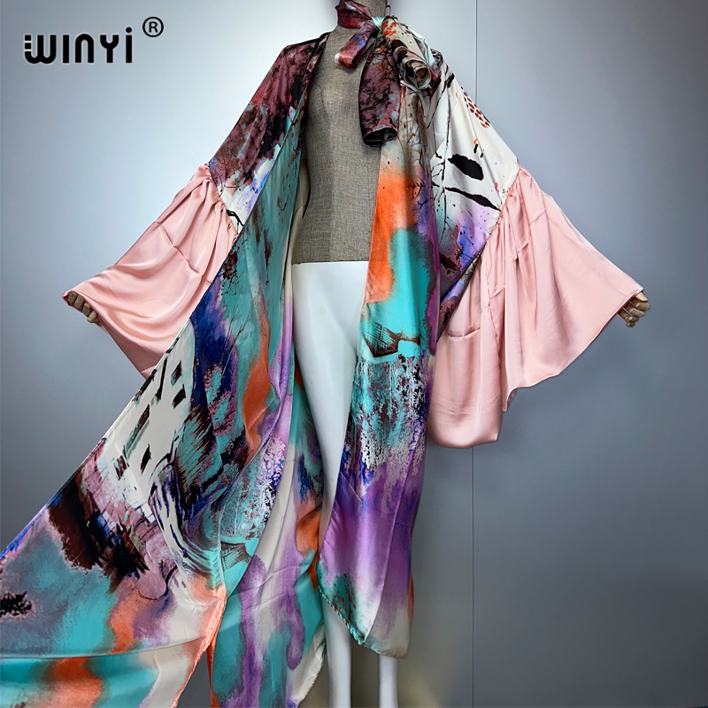 ชุดกิโมโนฤดูร้อน WINYI สำหรับง - Kaftan Women Boho บทวิจารณ์และราคา
