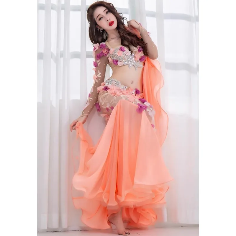 ชุดเต้นระบำหน้าท้องแบบสั่งทำ ช - Ethnic Fashion India บทวิจารณ์และราคา