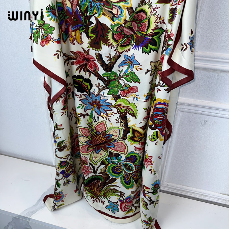 WINYI เสื้อผ้าคุณภาพสูงจากแอฟร - Kaftan Women Boho บทวิจารณ์และราคา