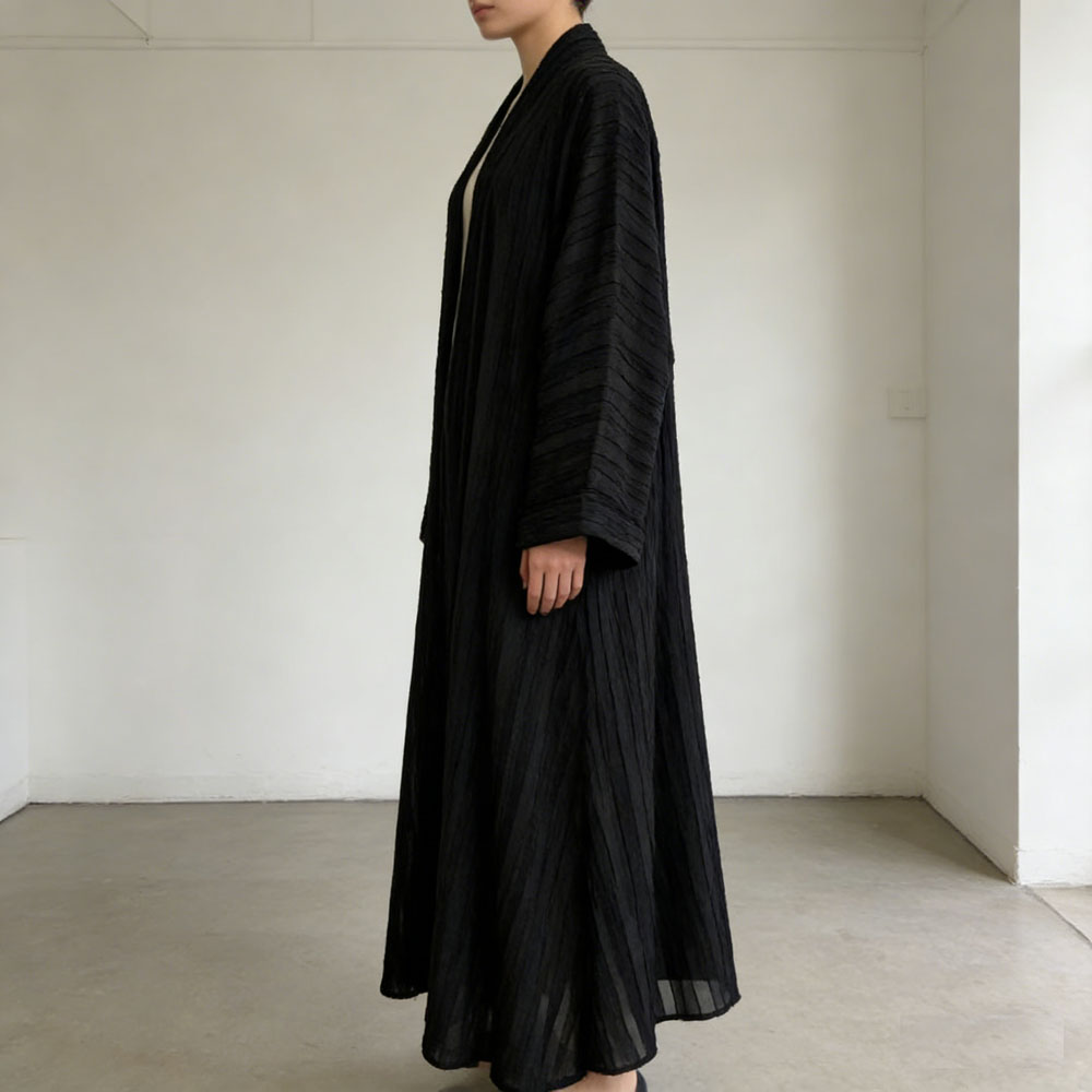 เสื้อคลุมอาบายะแบบเปิดสไตล์กิโ - Jalabiya Women Arabic บทวิจารณ์และราคา