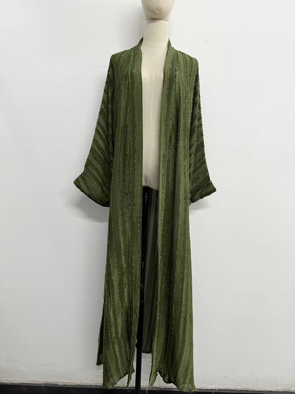 เสื้อคลุมอาบายะแบบเปิดสไตล์กิโ - Jalabiya Women Arabic บทวิจารณ์และราคา