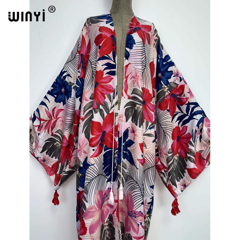 2022 winyi sukienka ชุดเดรสสำห - Kaftan Women Boho บทวิจารณ์และราคา