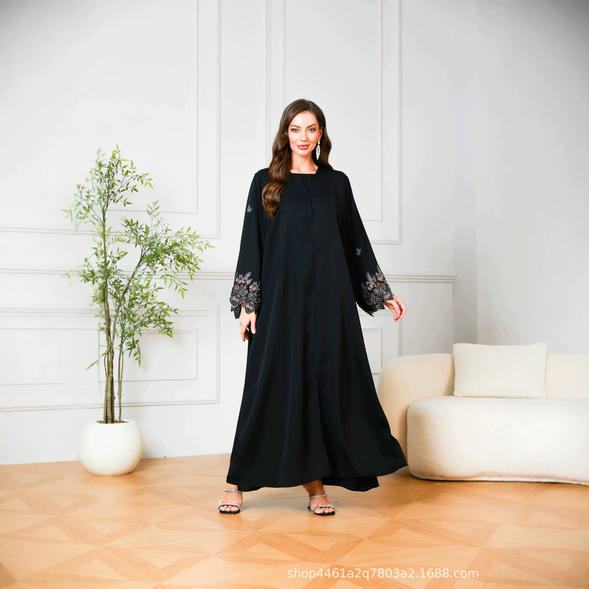 ชุดอีดสำหรับผู้หญิงมุสลิม อาบา - Jalabiya Women Arabic บทวิจารณ์และราคา