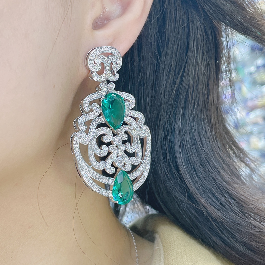 ต่างหูห้อยทรงเรขาคณิตสำหรับผู้ - Ethnic Fashion India บทวิจารณ์และราคา