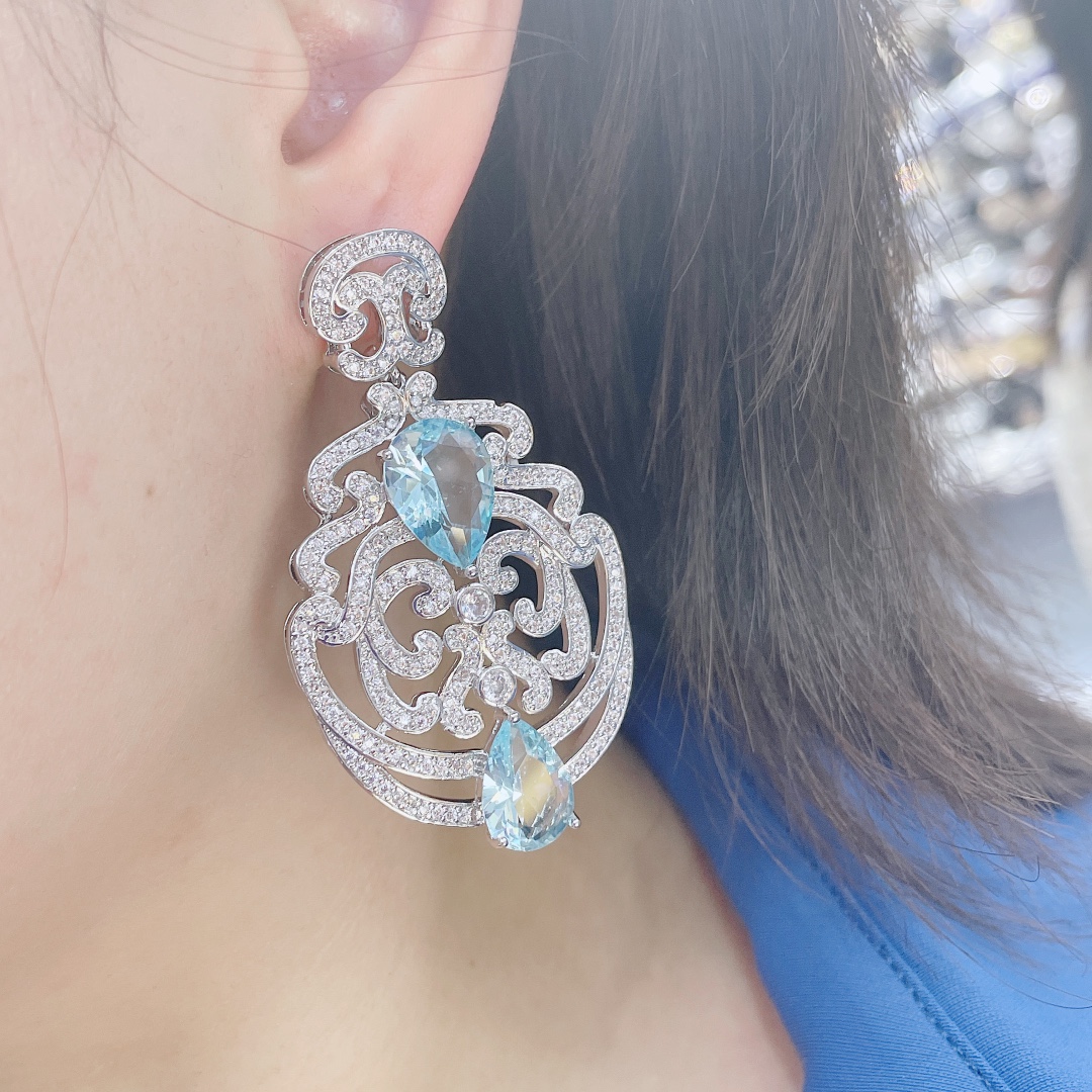 ต่างหูห้อยทรงเรขาคณิตสำหรับผู้ - Ethnic Fashion India บทวิจารณ์และราคา