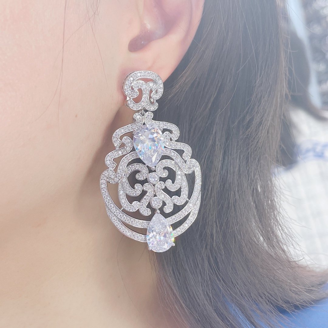 ต่างหูห้อยทรงเรขาคณิตสำหรับผู้ - Ethnic Fashion India บทวิจารณ์และราคา