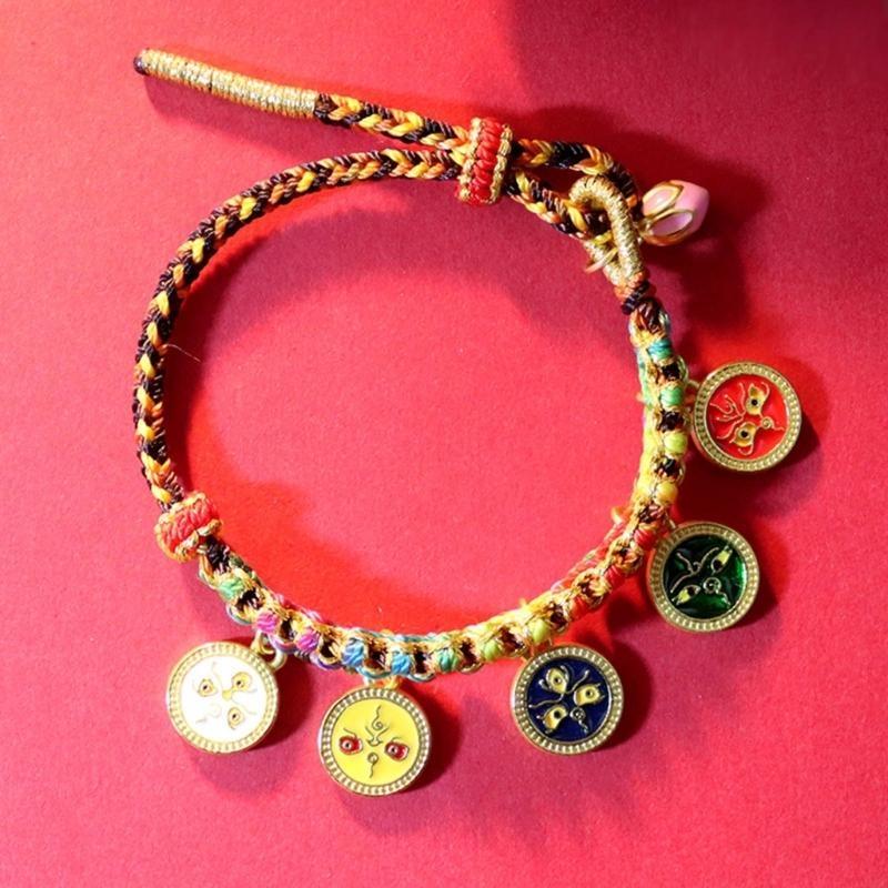 ชาติพันธุ์สร้อยข้อมือทอมือทิเบ - Ethnic Fashion Way บทวิจารณ์และราคา