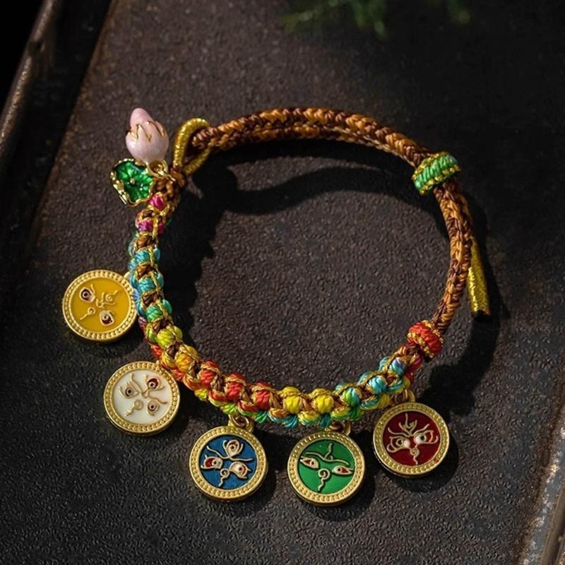 ชาติพันธุ์สร้อยข้อมือทอมือทิเบ - Ethnic Fashion Way บทวิจารณ์และราคา