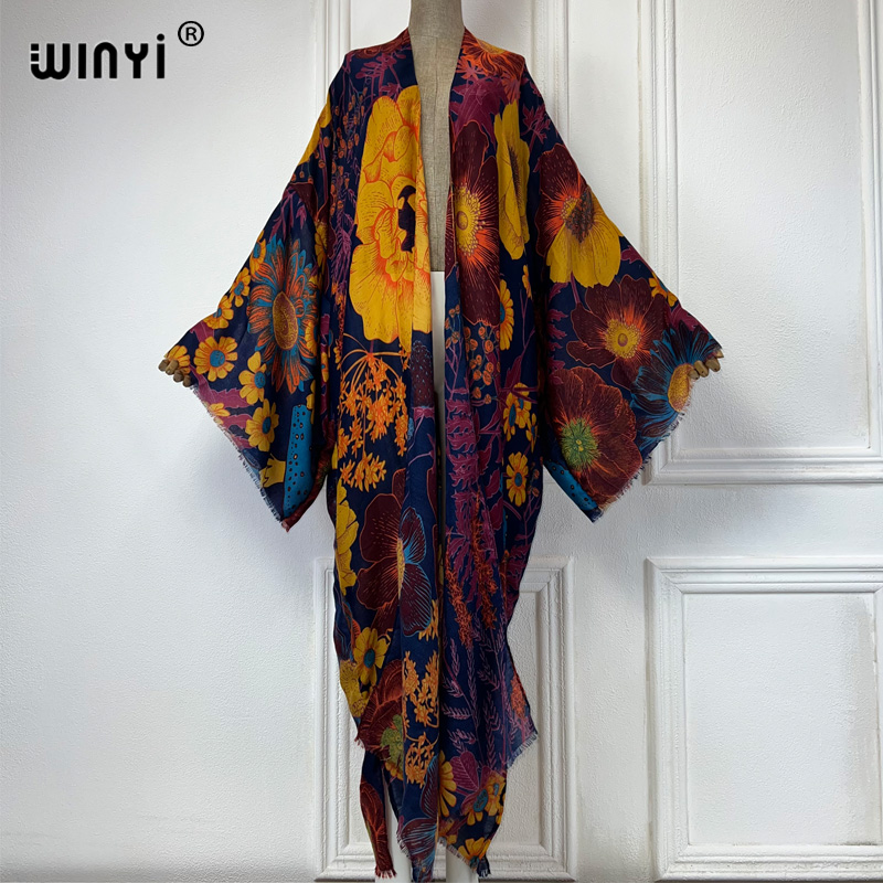 WINYI Africa แฟชั่นฤดูร้อน ชุด - Kaftan Women Boho บทวิจารณ์และราคา