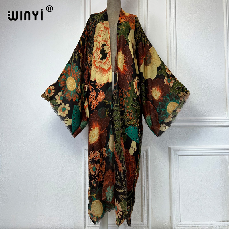 WINYI Africa แฟชั่นฤดูร้อน ชุด - Kaftan Women Boho บทวิจารณ์และราคา
