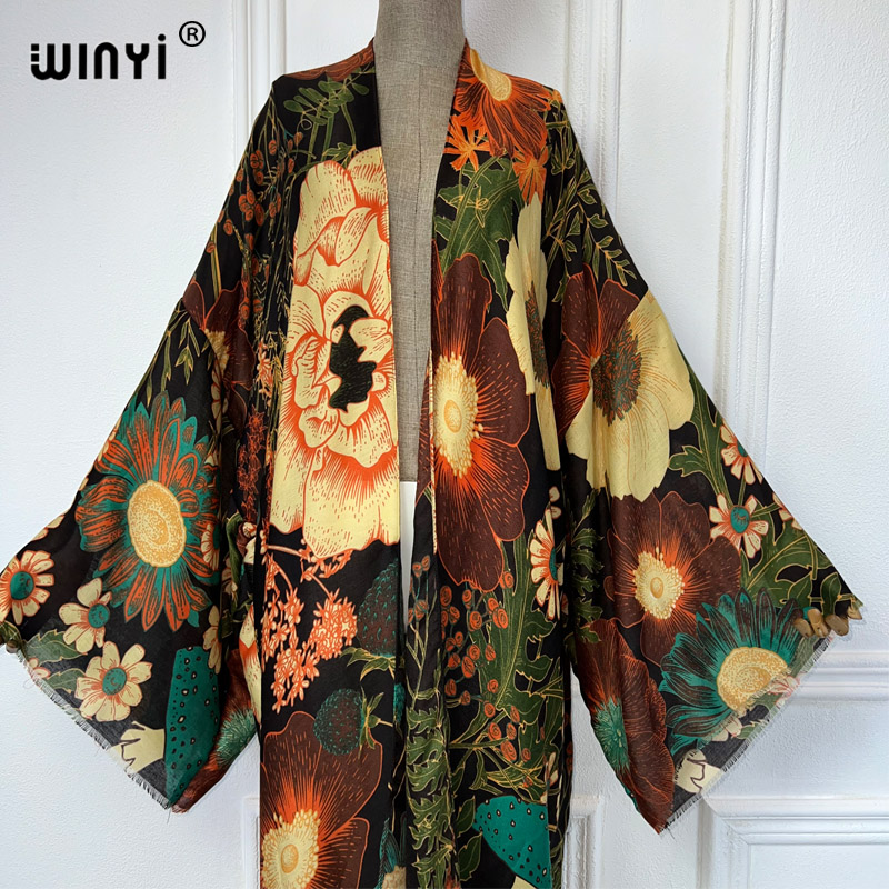 WINYI Africa แฟชั่นฤดูร้อน ชุด - Kaftan Women Boho บทวิจารณ์และราคา