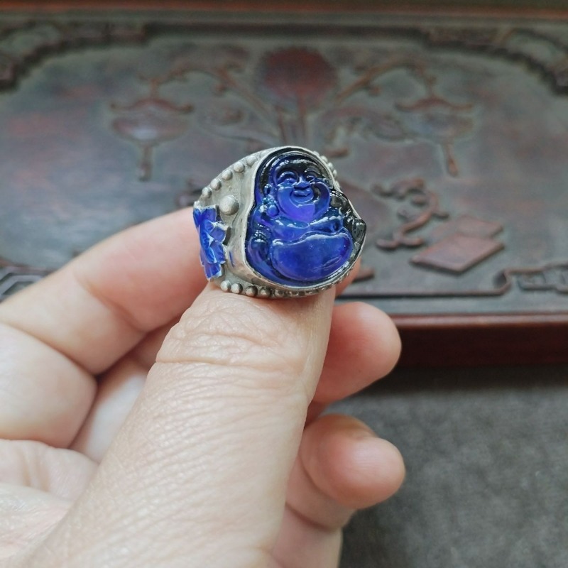 แหวนพระพุทธรูปนำเข้าสไตล์วินเท - Ethnic Fashion Imports บทวิจารณ์และราคา