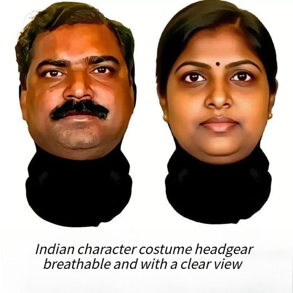 หน้ากากตลกสไตล์อินเดีย ดีไซน์แ - Ethnic Fashion India บทวิจารณ์และราคา