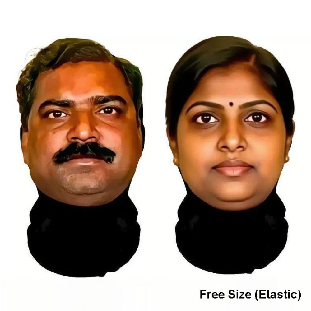หน้ากากตลกสไตล์อินเดีย ดีไซน์แ - Ethnic Fashion India บทวิจารณ์และราคา