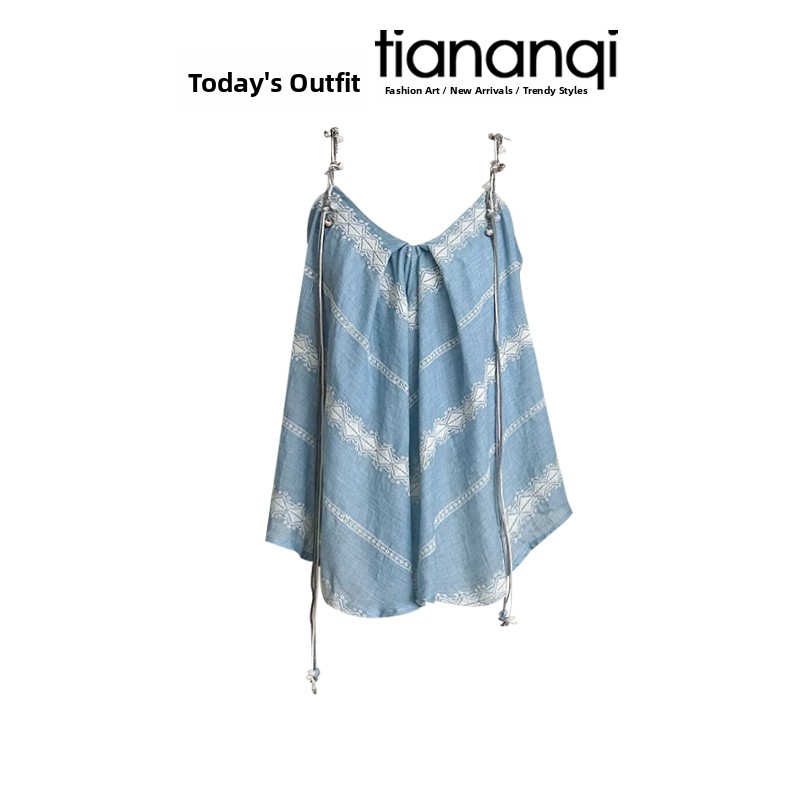 ชุดเดนิมสไตล์เอธนิคสีน้ำเงินเซ - Ethnic Fashion Designers บทวิจารณ์และราคา
